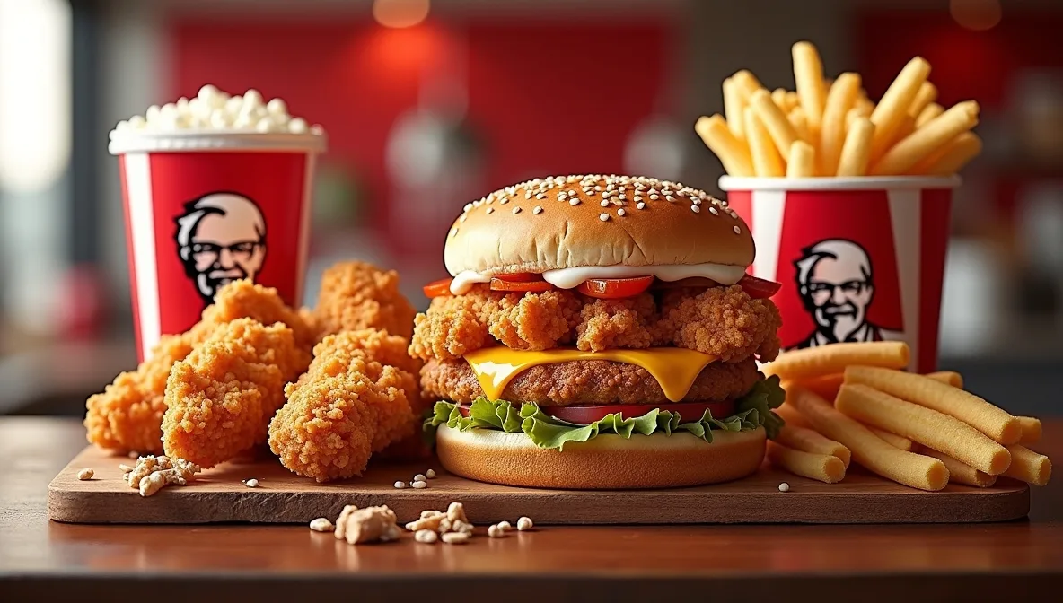 KFC menu
