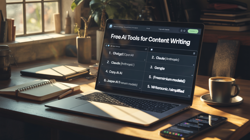 free AI tools for content writing