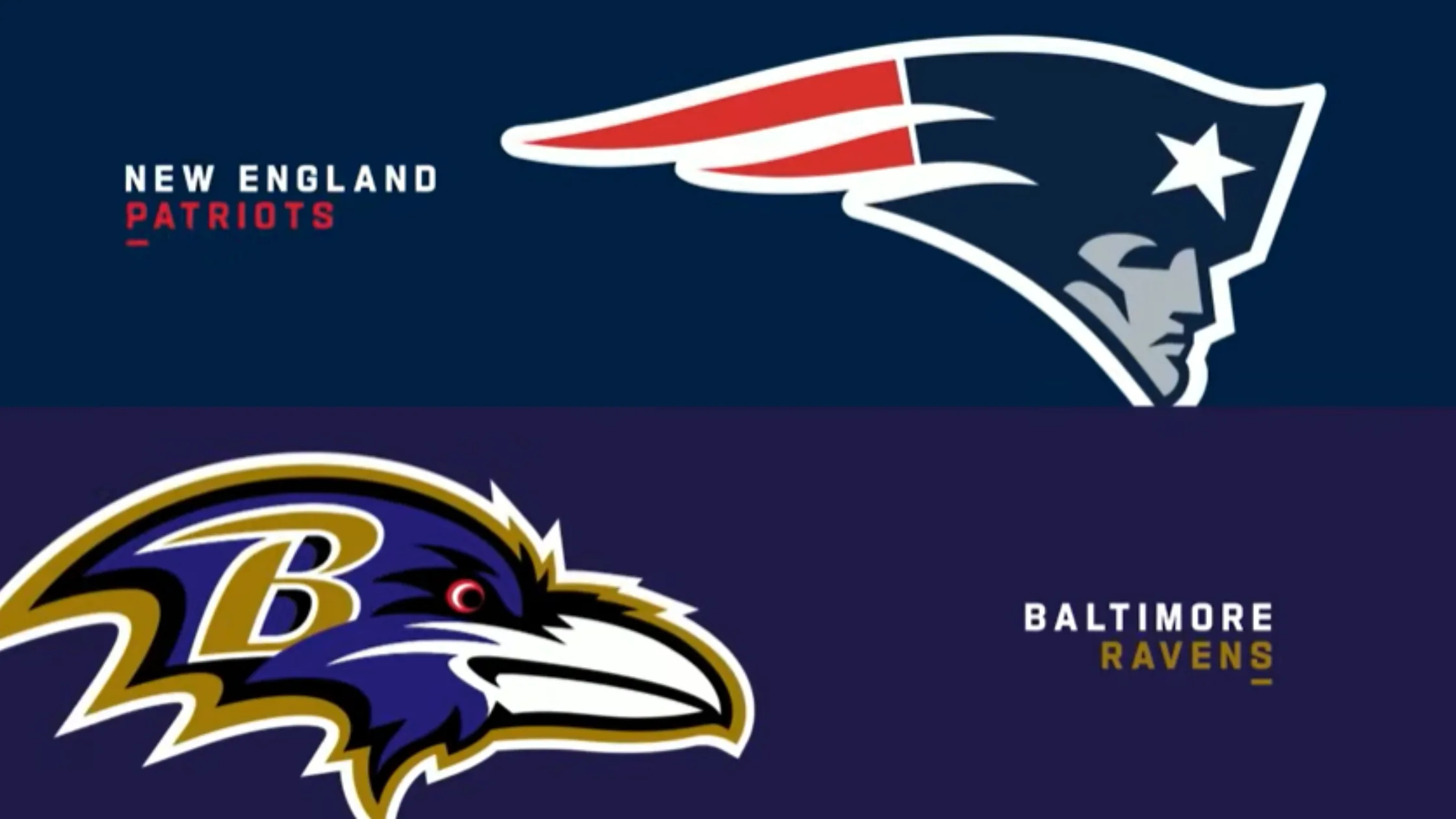 Patriots vs Ravens Match Stats