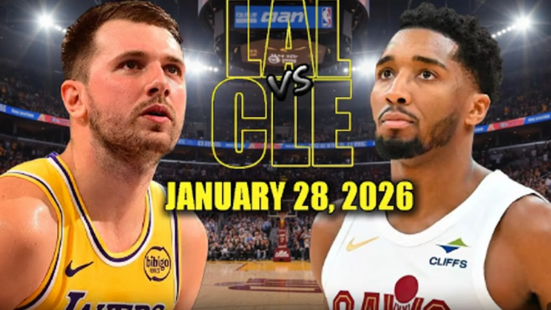 Lakers vs Cavaliers Match Stats