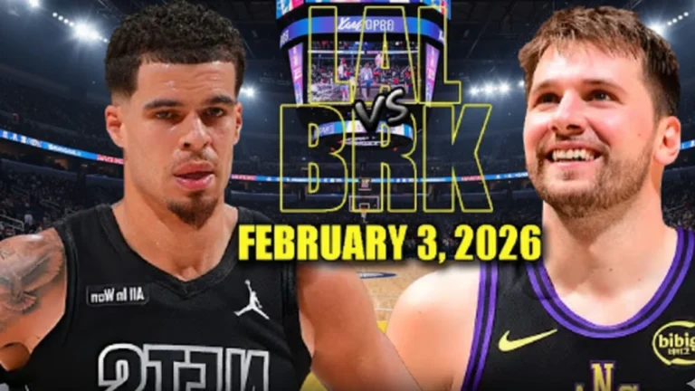 Lakers vs Nets Match Stats