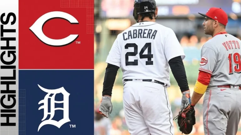 Tigers vs Reds Match stats