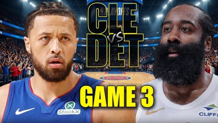 Pistons vs Cavaliers match stats