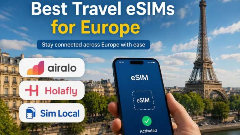 Best Travel eSIMs for Europe